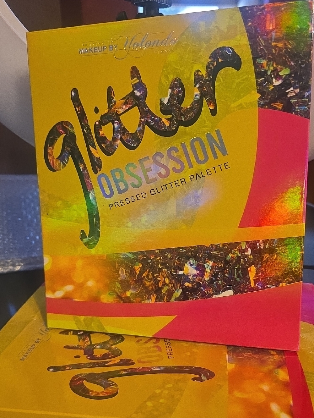 Glitter Obsession Pressed Glitter Palette - Yellow & Pink